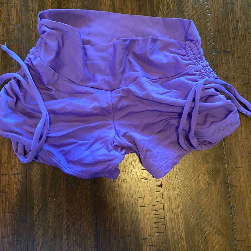 High waisted swim bottoms